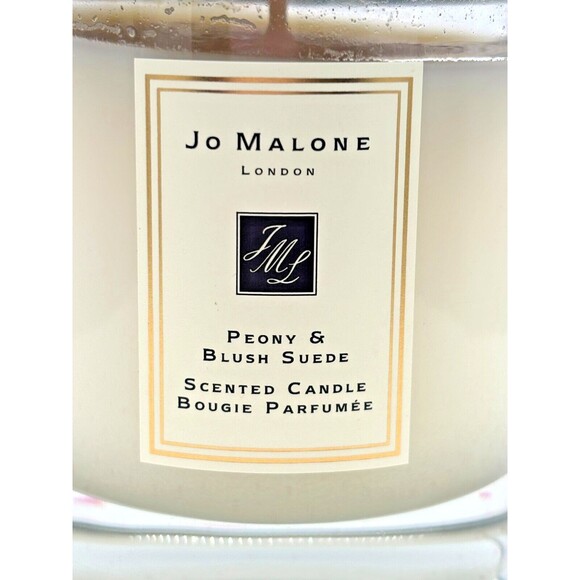 Jo Malone London Peony & Blush Suede 7.0 oz Scented Candle Bougie Parfumee New! - Picture 7 of 11